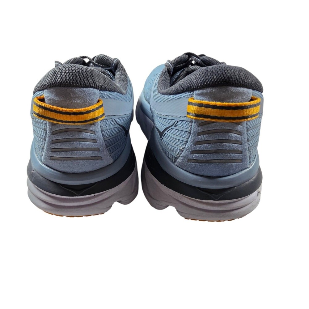 Hoka One One Bondi 7 Shoes Mens Size 10.5 Blue Road Running Sneakers - Picture 3 of 8